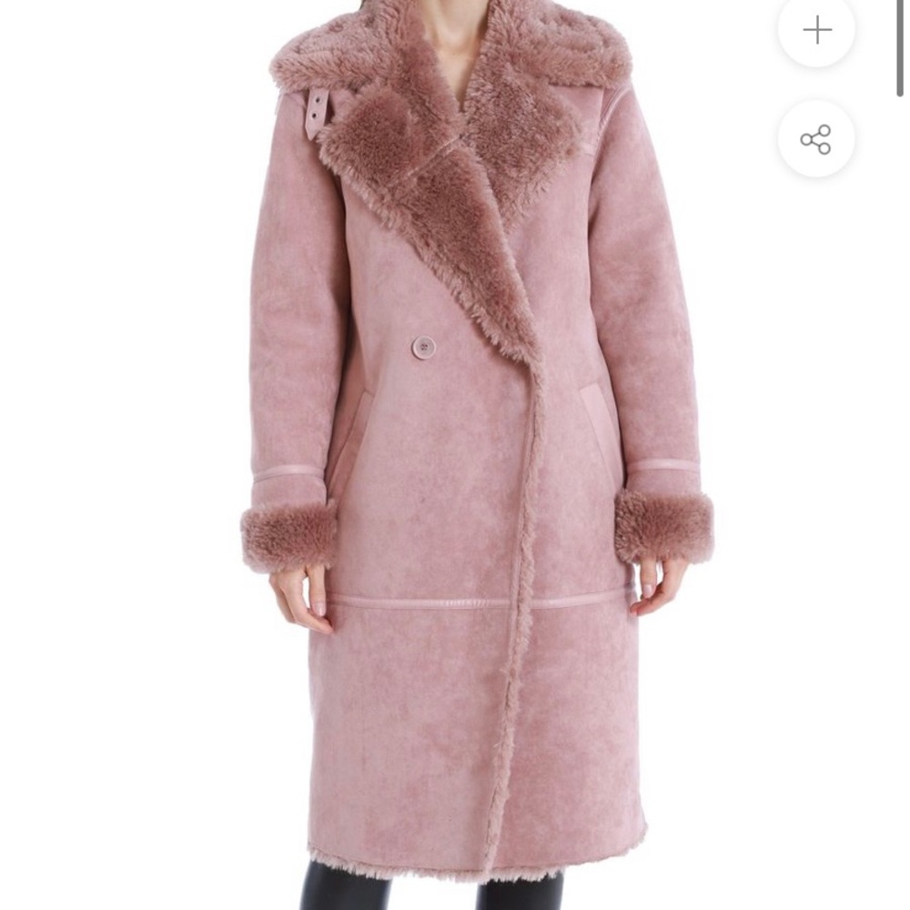 Faux Shearling Coat